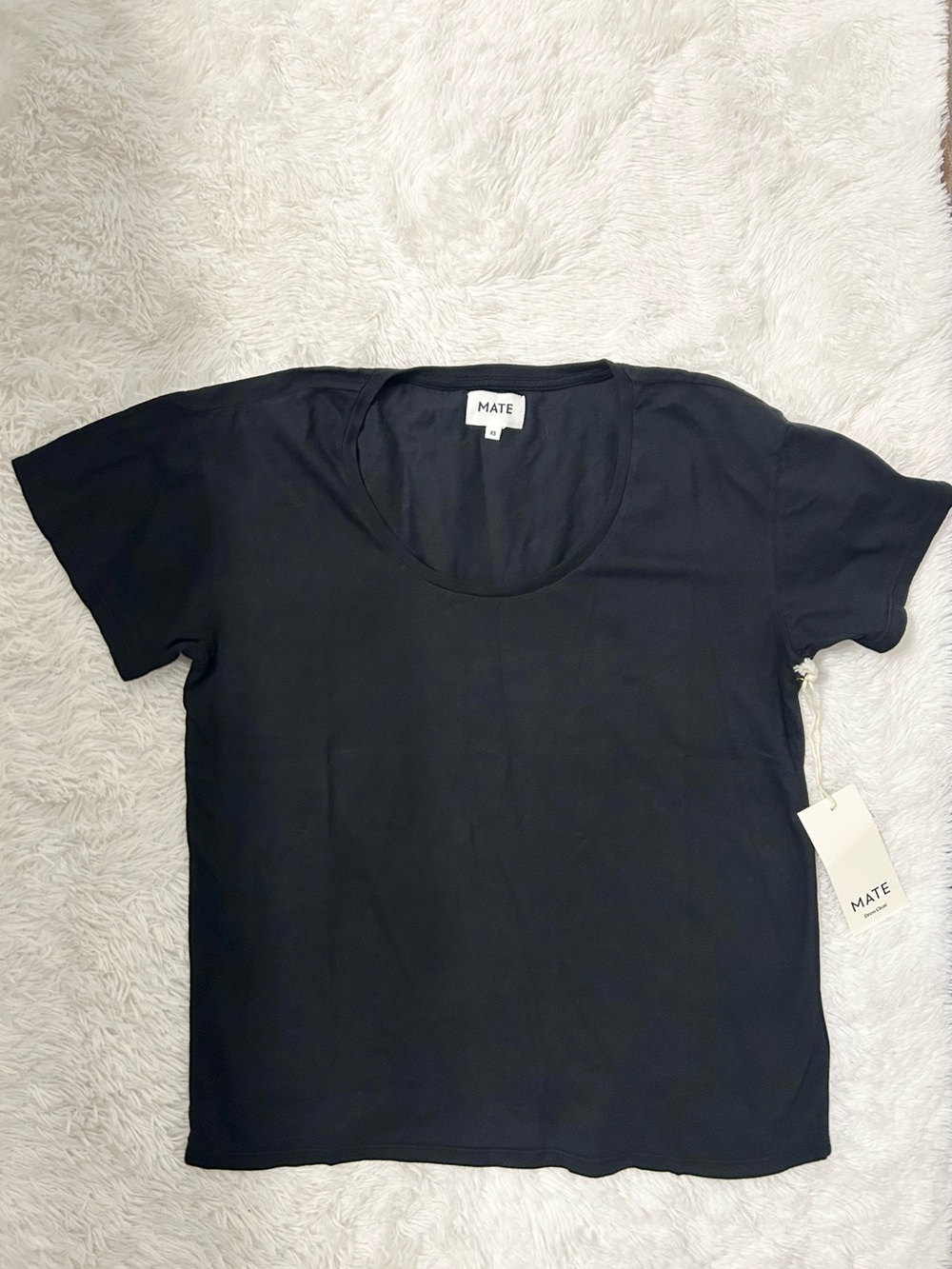 Mate The Label Organic Cotton Classic U-Neck Tee